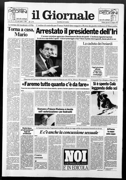 Il giornale : quotidiano del mattino